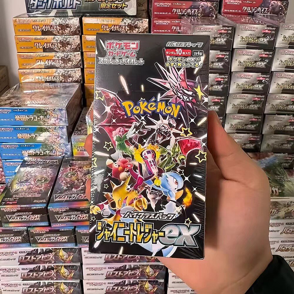 Pokemon TCG Shiny Treasure ex SV4a Japanese Booster Box 10 Packs Factory Sealed - Image 7