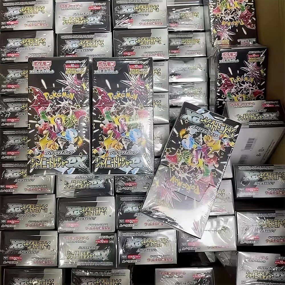 Pokemon TCG Shiny Treasure ex SV4a Japanese Booster Box 10 Packs Factory Sealed - Image 3