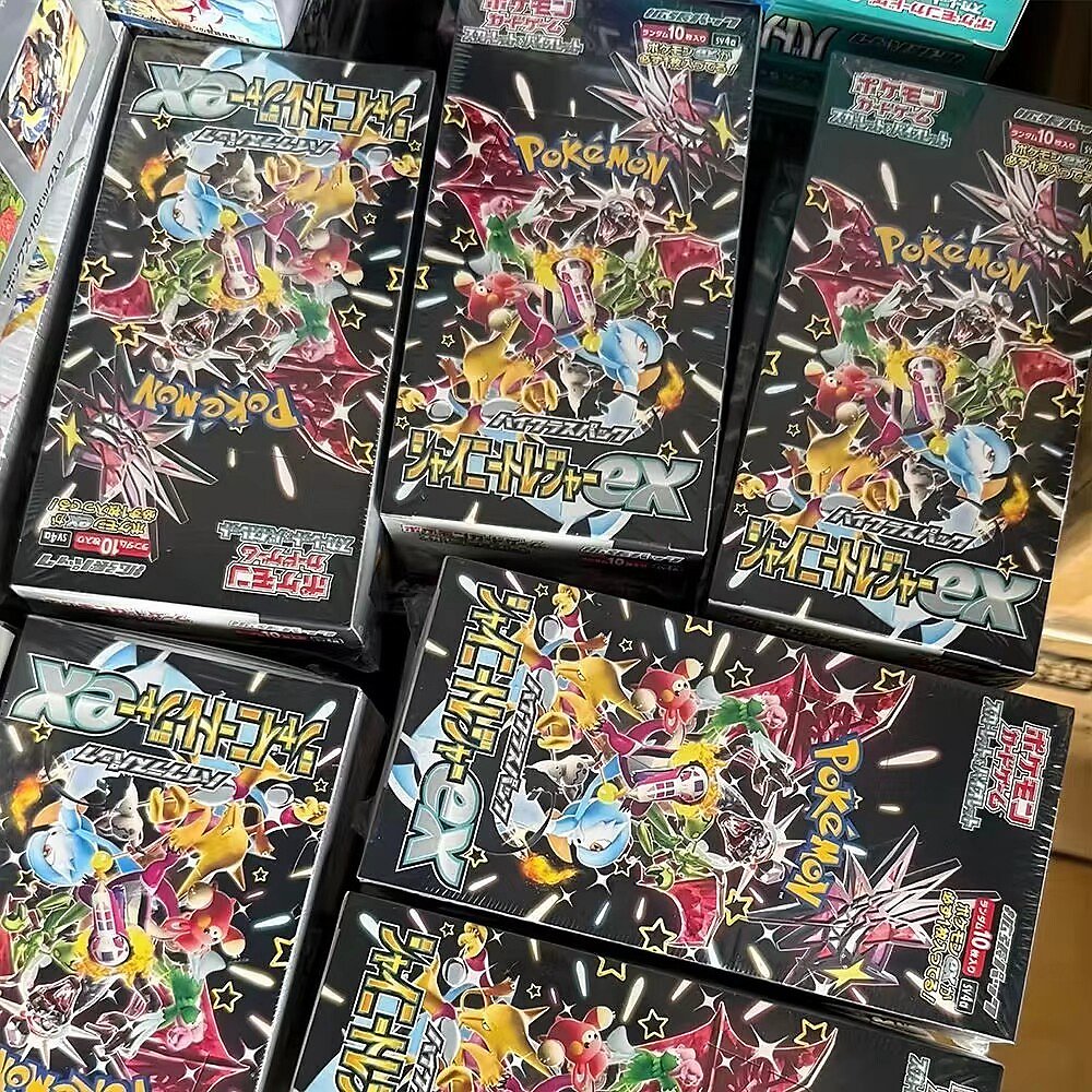 Pokemon TCG Shiny Treasure ex SV4a Japanese Booster Box 10 Packs Factory Sealed - Image 2